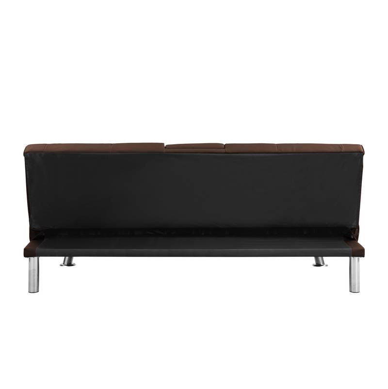 Cozy Convertible Sofa Bed with Modern Armrests