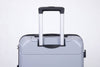 “Silver Spinner Suitcase Trio with TSA Lock”