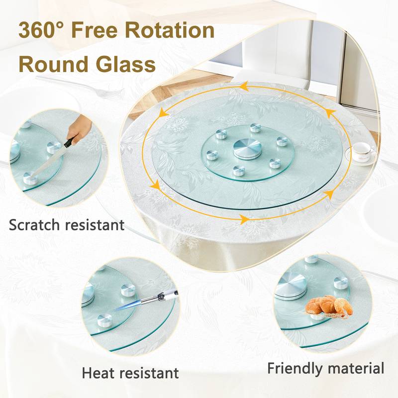 Spinning Glass Display Stand