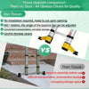Versatile Telescopic Ladder with Rotating Stabilizer and Magnetic Tool Holder