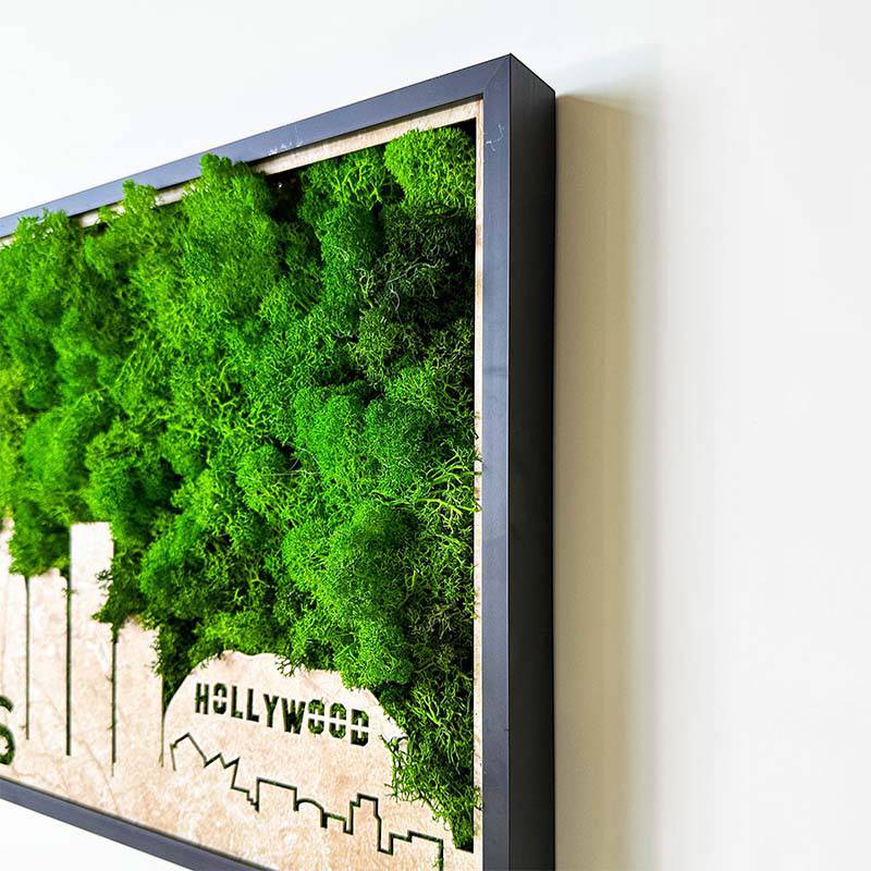 LA Moss Wall Art