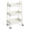 Versatile Rolling Cart: Your Go-To Metal Organizer for Home and Office