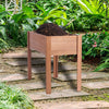 Elevated Wooden Garden Planter Box