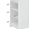Chic Kitchen Island with Hidden Trash & Storage Solutions