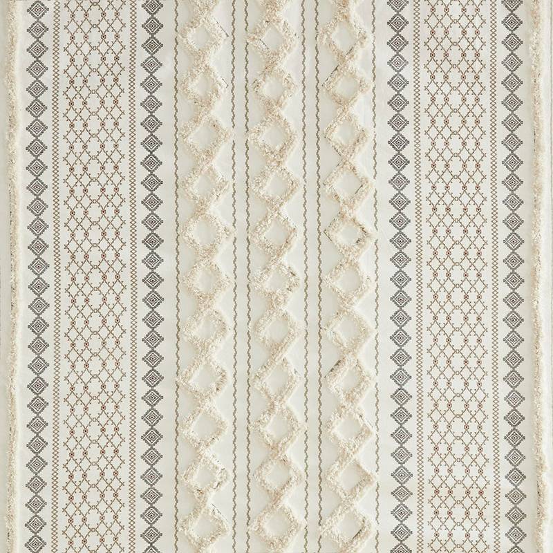 Chic Chenille Cotton Shower Curtain