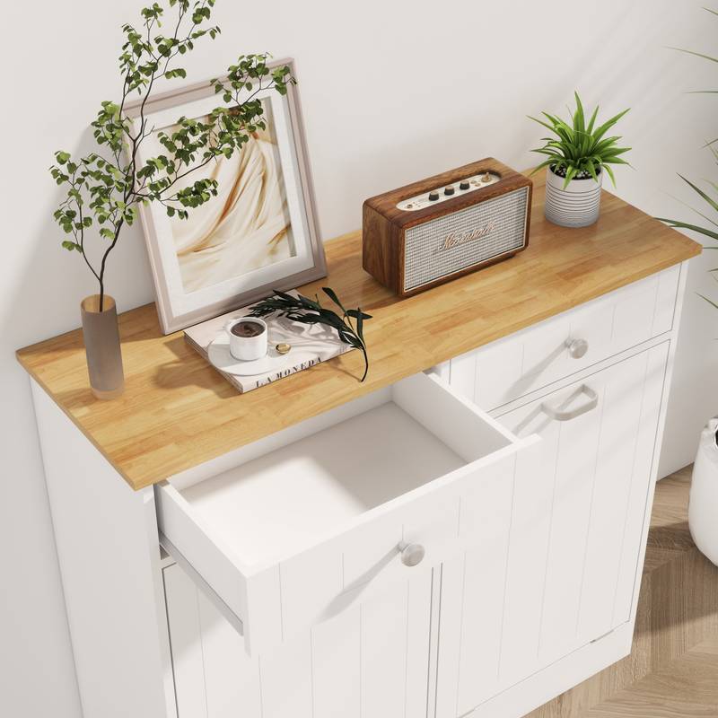 Versatile Pet-Proof Trash & Sorter Cabinet