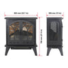 CozyGlow Infrared Electric Fireplace with Remote