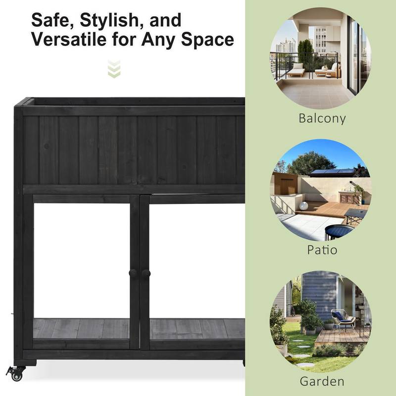 CozyCorner Mini Greenhouse with Wheels