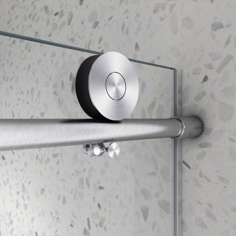 SmoothSlide Frameless Shower Door with Easy Clean & Soft Close