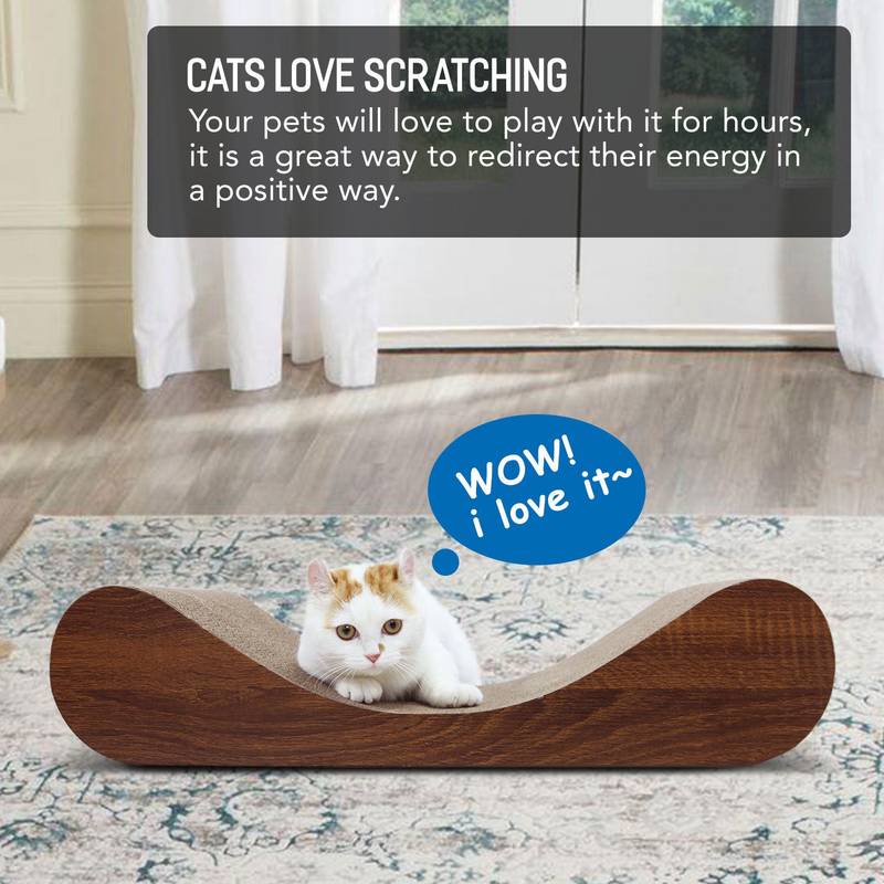 Purrfect Lounge Cat Scratcher