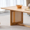 Cozy Rattan-Inspired Tea Table