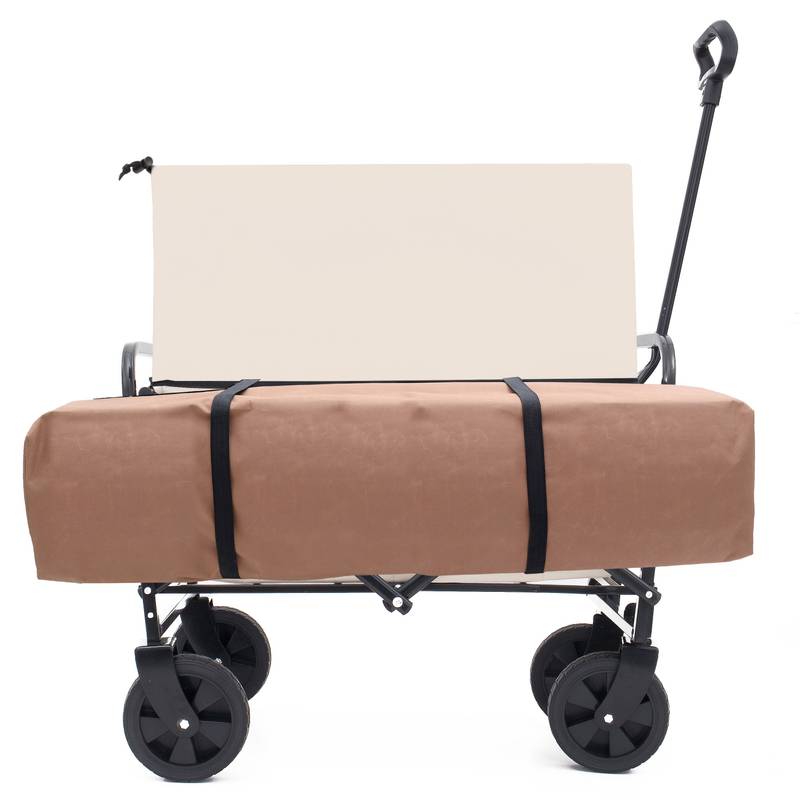 Versatile Collapsible Beach Wagon with Liner Bags
