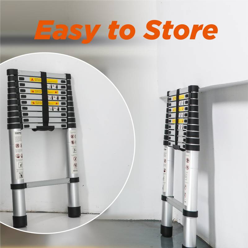 Versatile Telescoping Ladder - Lightweight & Heavy-Duty!