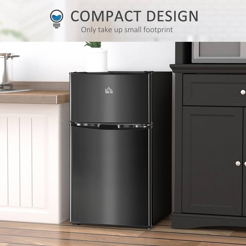 ChillMate Compact Mini Fridge with Freezer - Smart, Stylish, and Space-Saving!