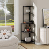 Illuminate Corner Shelf with USB & Glass Holder