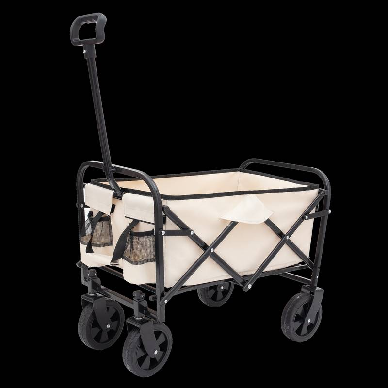 Versatile Collapsible Beach Wagon with Liner Bags