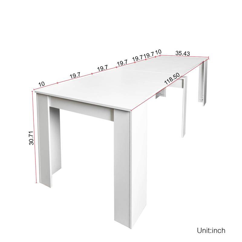 Versatile Expandable Console Table