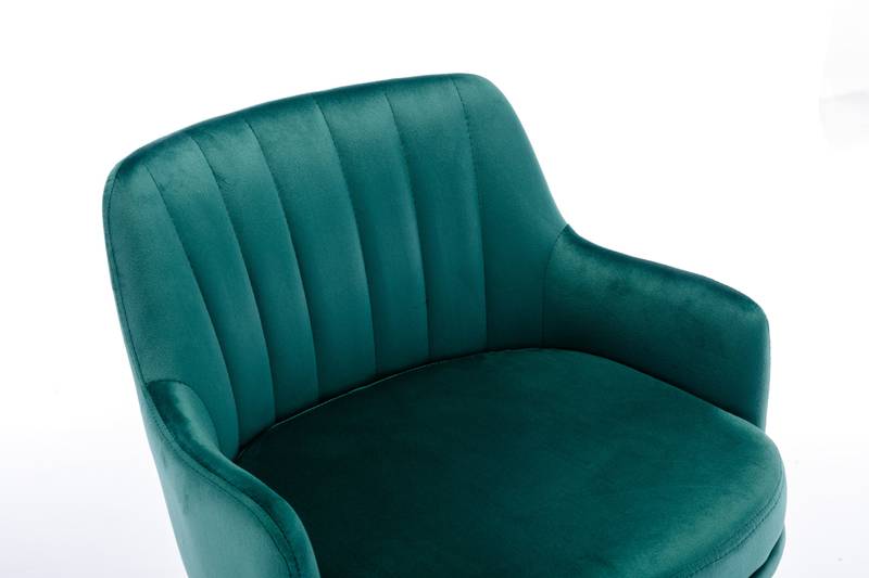 Chic Green Adjustable Bar Stools - Perfect for Kitchen or Pub