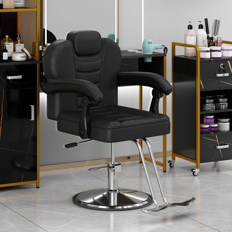 Ultimate Comfort Barber Chair - Stylish & Versatile Salon Seat