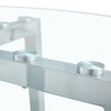 Sleek Glass Circle Table
