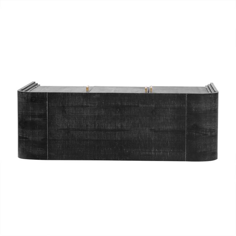 Vintage Charm Three-Piece furniture Set in Antique Black