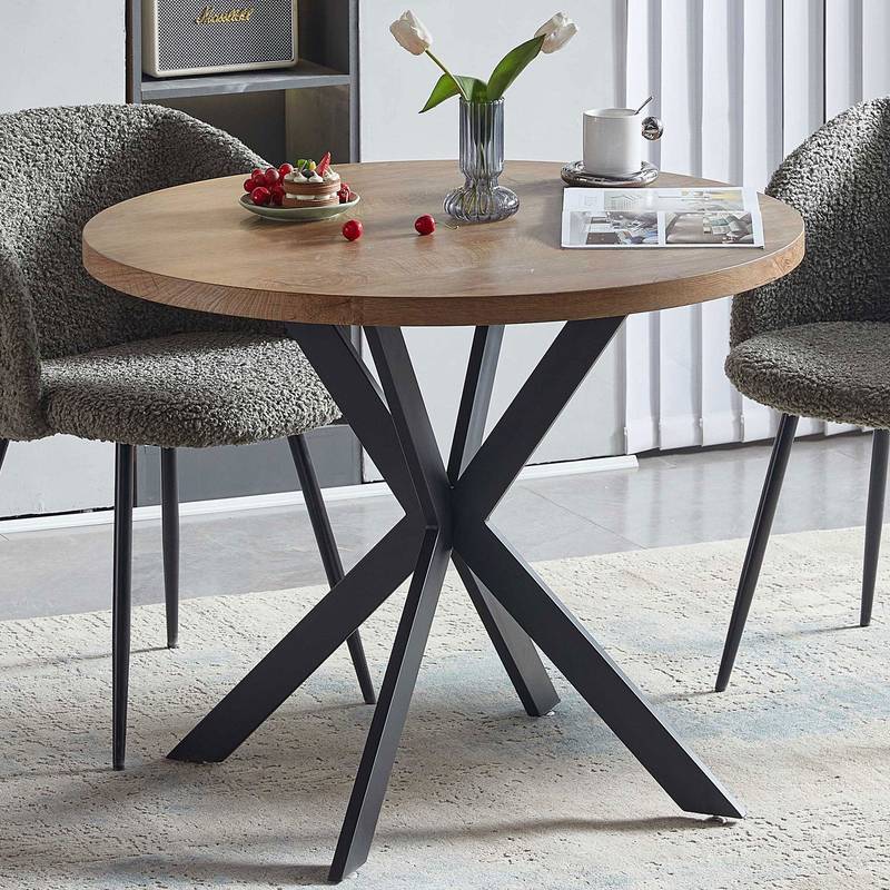 Versatile Round Dining Table - Perfect for Home & Café!