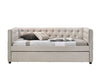 Cozy Beige Twin Daybed & Trundle