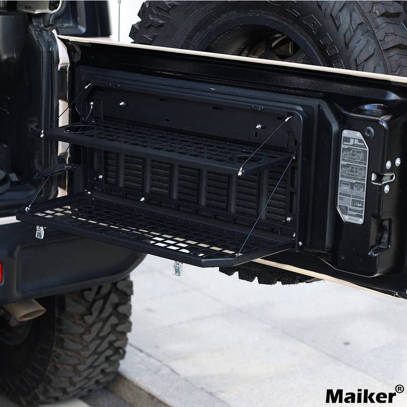 Adventure Ready Tailgate Table for Jeep Wrangler