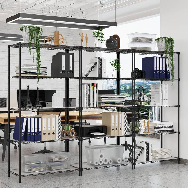 MaxiSpace 5-Tier Wire Shelf Unit