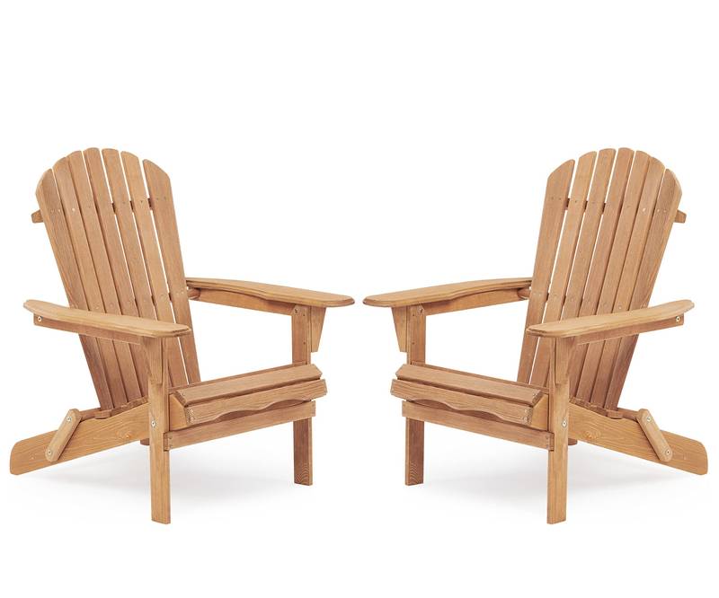 Cozy Double Adirondack Chair Set for Perfect Outdoor Relaxation