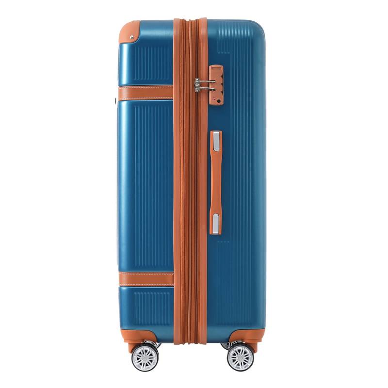 Lightweight Triple Spinner Luggage Set with TSA Lock