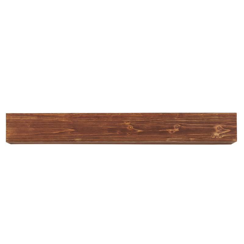Rustic Wood Floating Mantel Shelf for Cozy Decor