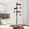 Rustic Dimmable Tree Floor Lamp
