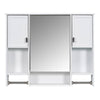Sleek Wall-Mounted Bathroom Storage & Mirror Cabinet