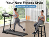 Foldable Home Treadmill with Pulse Sensor - Quiet, Compact & Powerful!