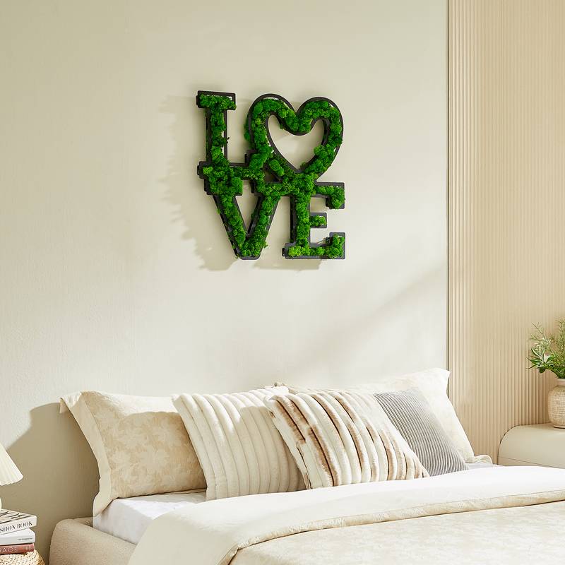 Mossy Love Wall Art