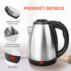 Sleek Stainless Steel Cordless Tea Kettle