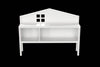 Montessori White Headboard for Full Beds - Customizable Style!