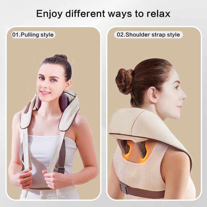 Heated Shiatsu Neck and Shoulder Massager
