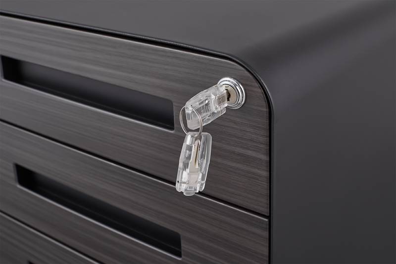 Versatile Mobile File Cabinet with Easy Glide Wheels