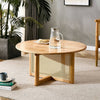 Chic Rattan-Accent Coffee Table