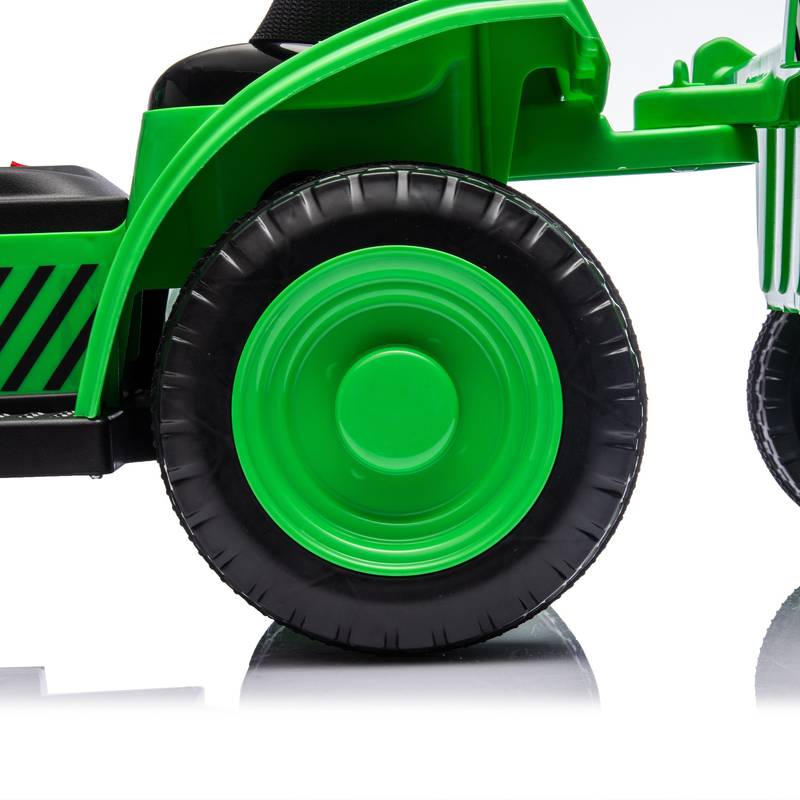 Black Knight Electric Ride-On Tractor for Kids
