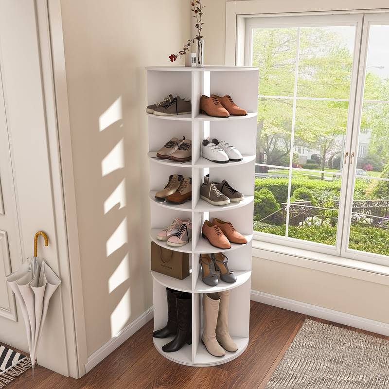 Spin & Store Shoe Tower