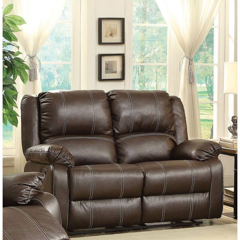 Cozy Motion Loveseat in Rich Brown