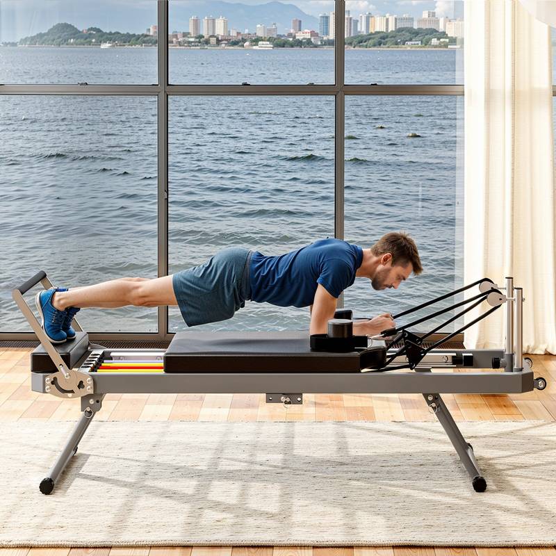 Ultimate Pilates Reformer - Versatile Home Gym Gear for Strength, Posture, and Relaxation