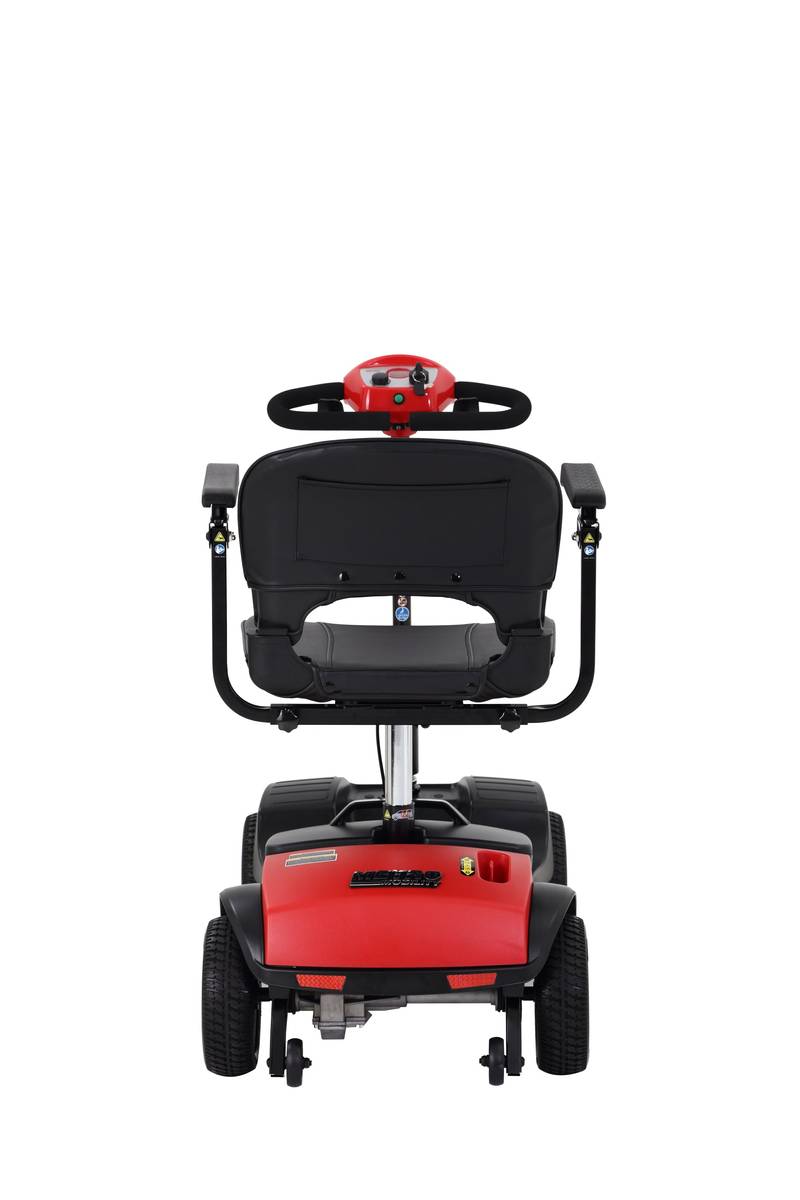Sleek Red Mobility Scooter