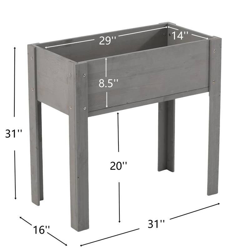 Garden Buddy Elevated Planter Box