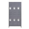 Stylish Gray Locker Storage for Home, Gym & Office