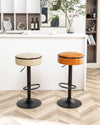 Stylish Swivel Bar Stools - Set of Two