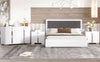 Dreamy LED Bedroom Set with Glam Mirror Accents